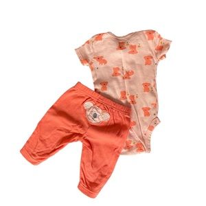 #062D, Carter’s just one you, 2 piece outfit, size 3 mo